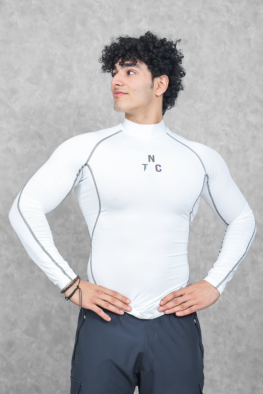 Critical Compression Full Sleeve T-shirt - White