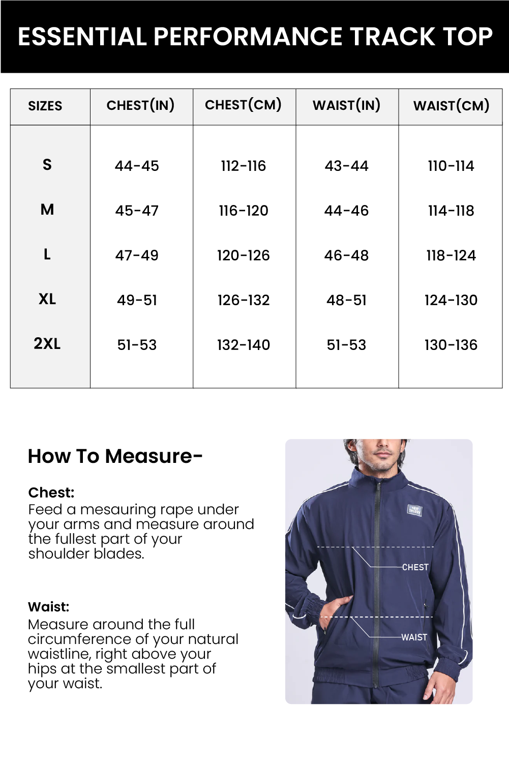 Essential Performance Tracksuit- Navy