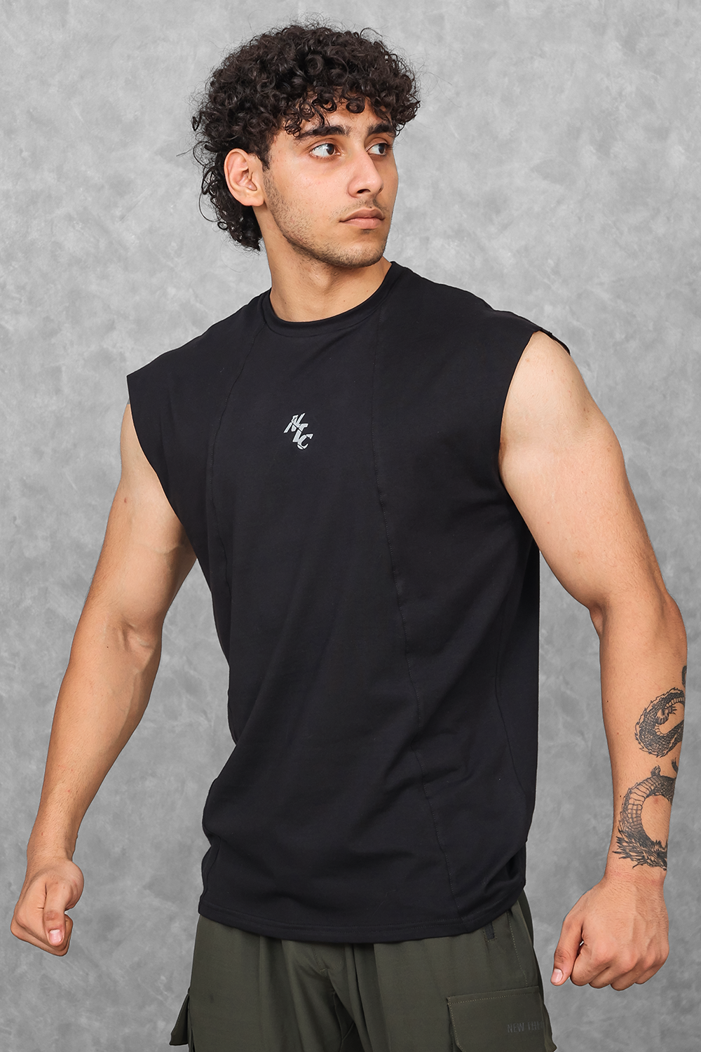 Legacy Cut Off Tank - Black