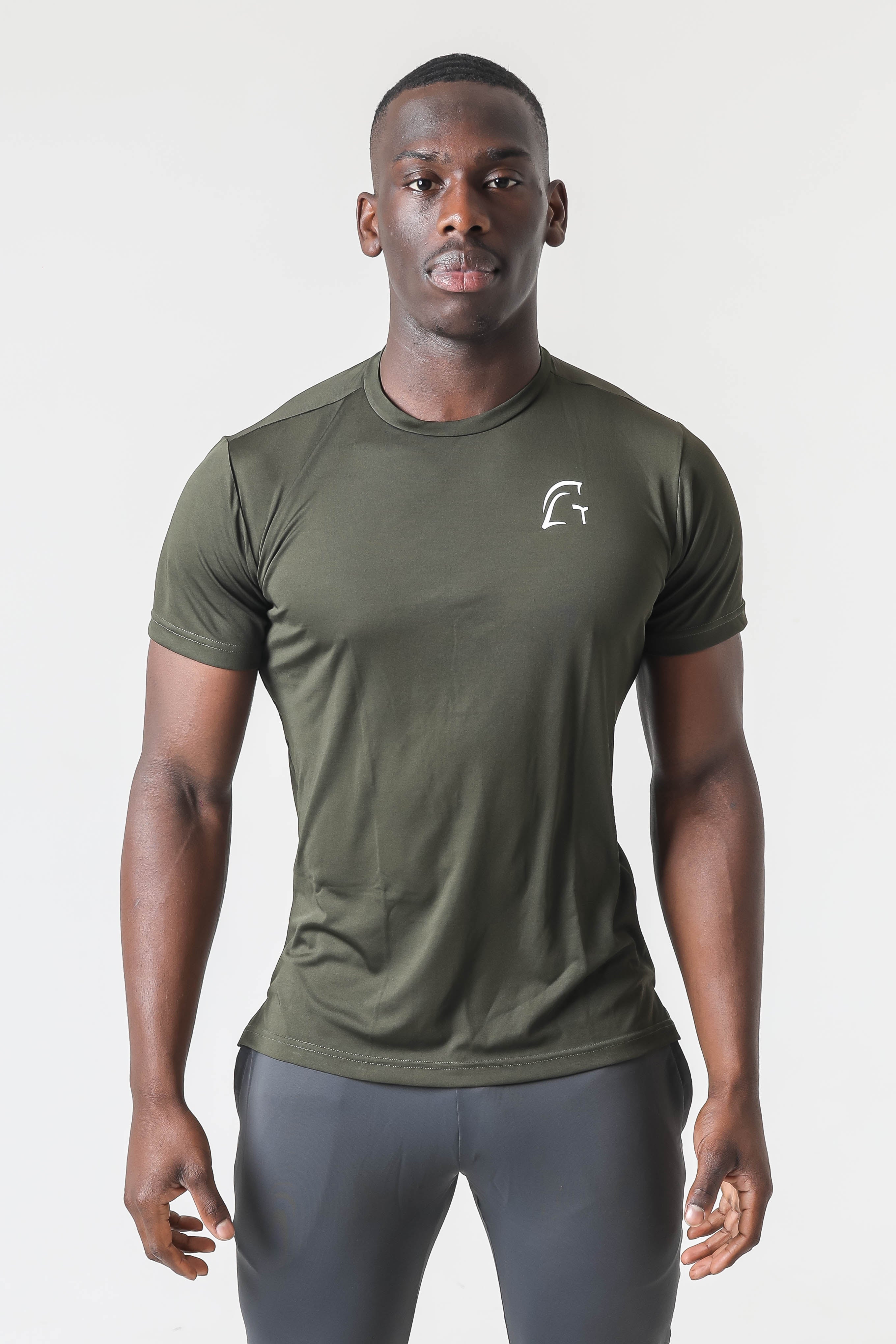 Kryjer X NTC Essential Range Half T-Shirt - Olive