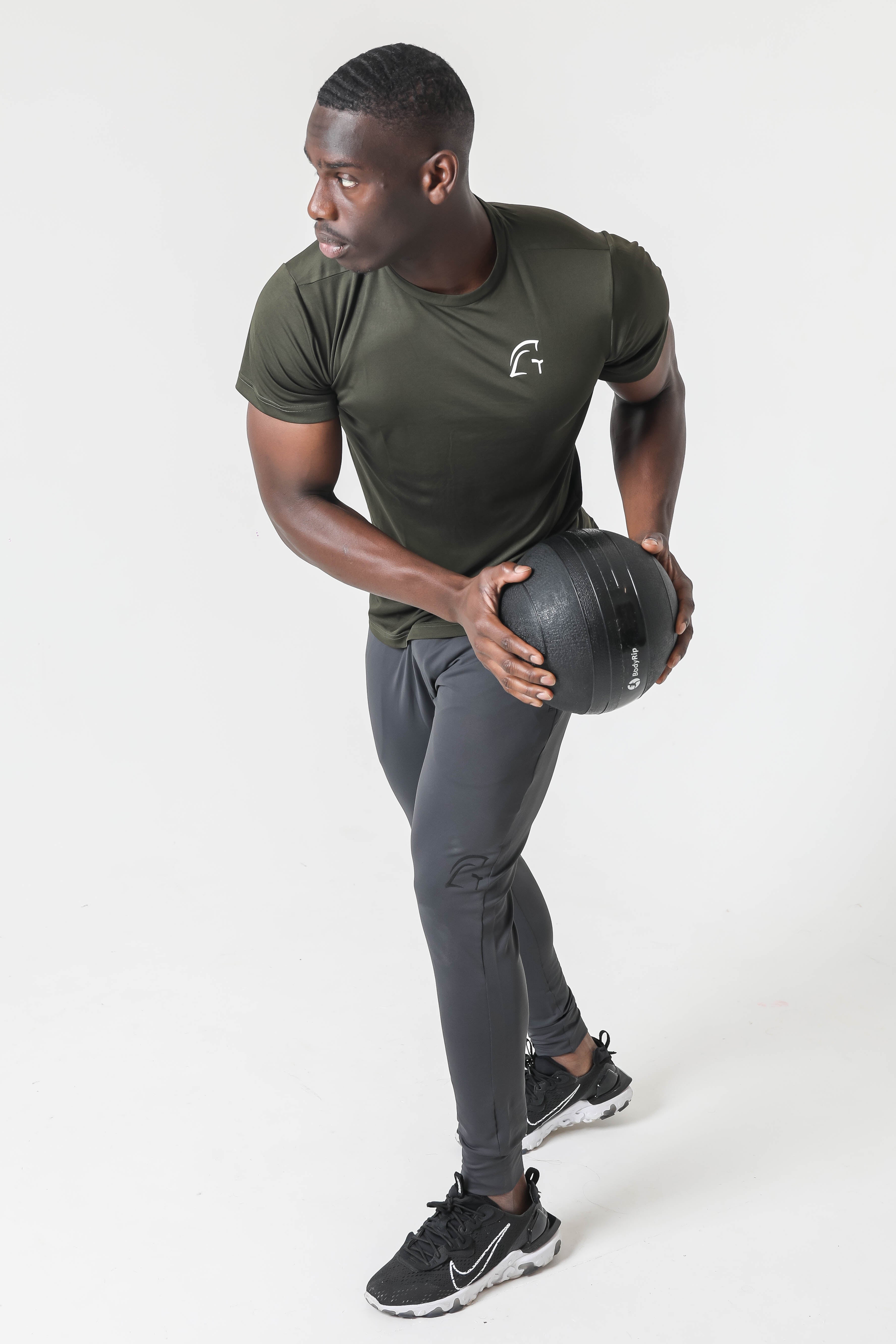 Kryjer X NTC Essential Range Half T-Shirt - Olive