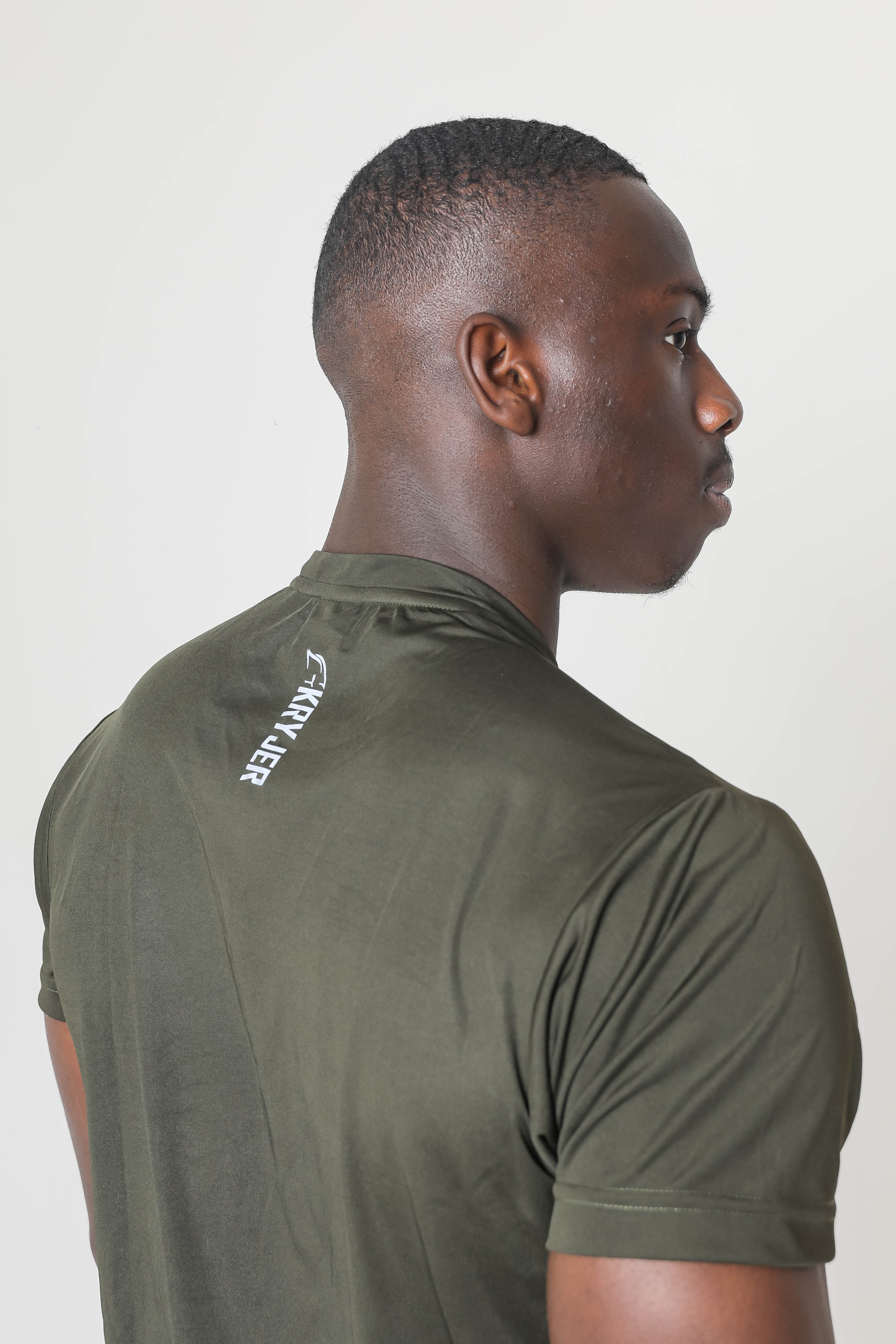 Kryjer X NTC Essential Range Half T-Shirt - Olive