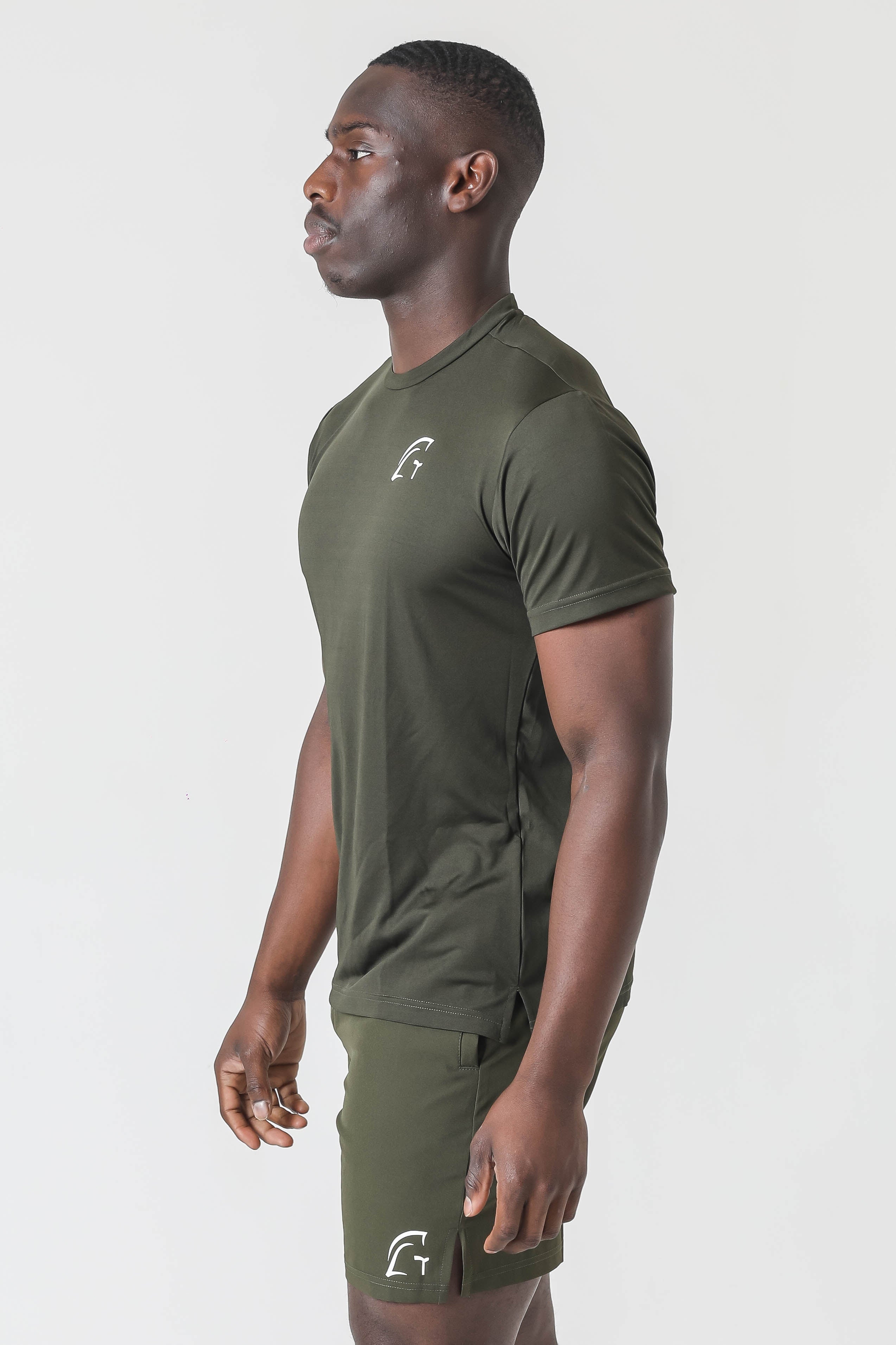 Kryjer X NTC Essential Range Half T-Shirt - Olive